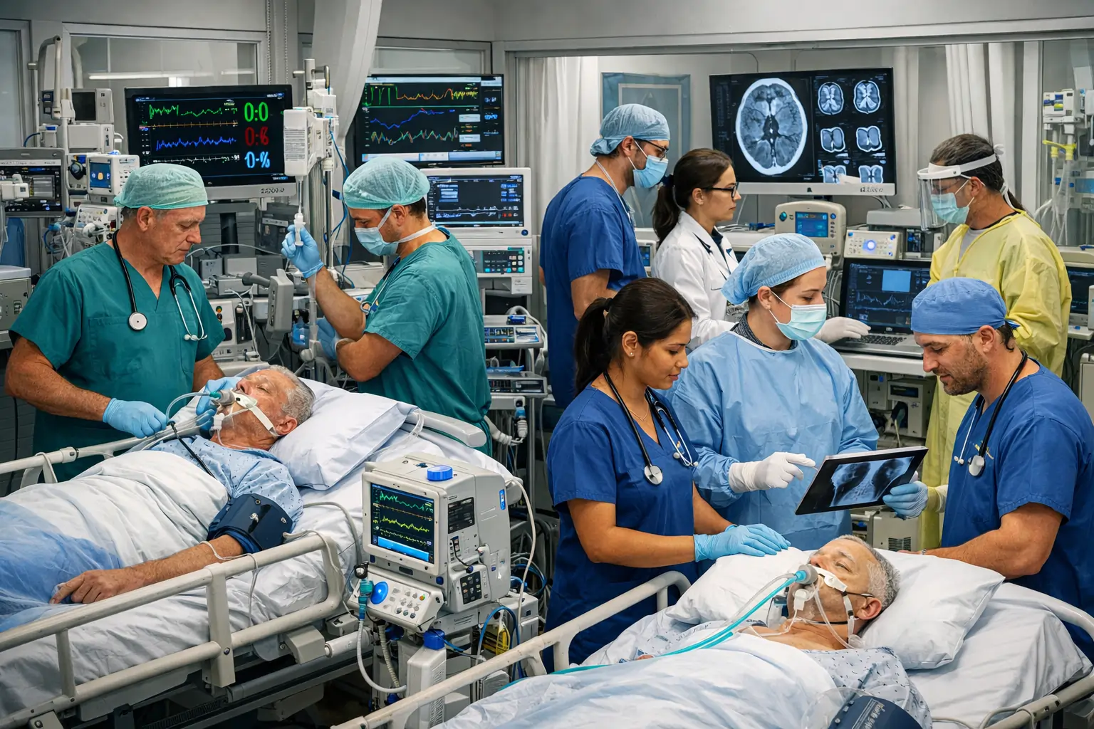 Multidisciplinary ICUs