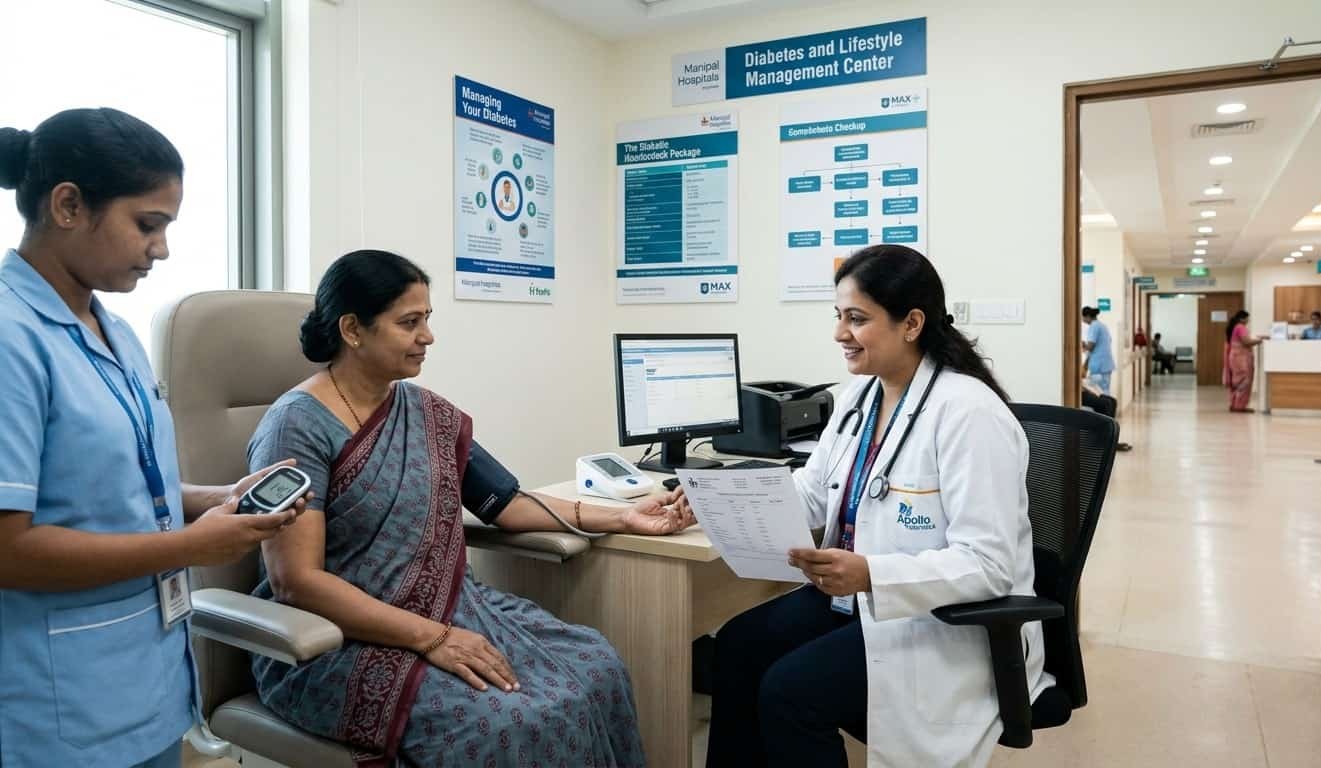 DIABETIC HEALTH CHECK UP – Rs. 3300/-