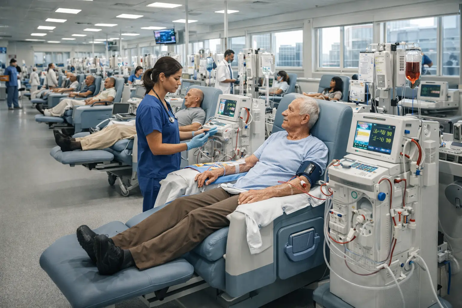 Largest Modern dialysis unit